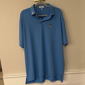 Peter Millar Scotty Cameron Jackpot Johnny Tour Tech Fabric Liberty Blue Polo XL